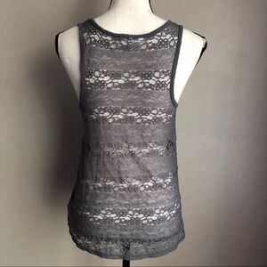 [PacSun] Lace Gray Top